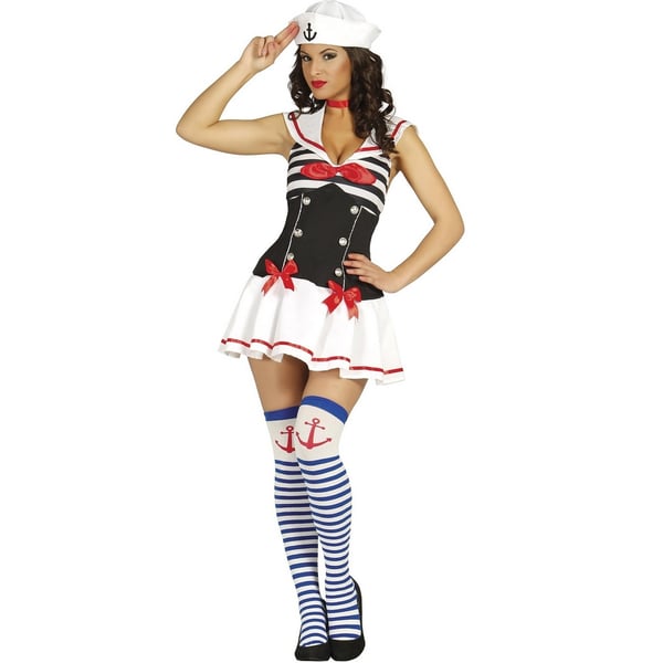 Fiestas Guirca Womens/Ladies Sailor Costume