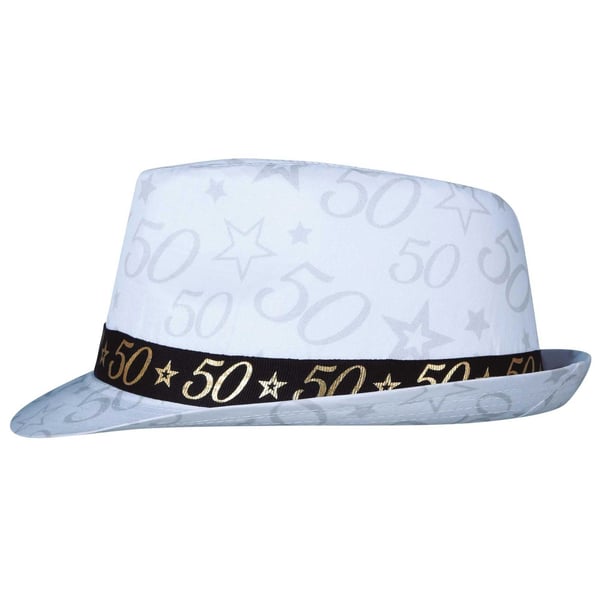 Fiestas Guirca Gangster 50th Birthday Hat