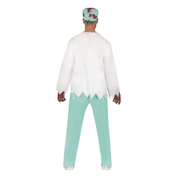 Fiestas Guirca Mens Zombie Surgeon Costume Set