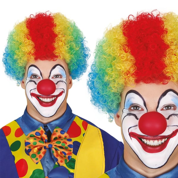 Fiestas Guirca Curly Clown Wig