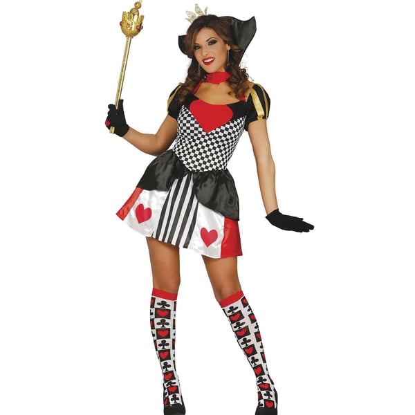 Fiestas Guirca Womens/Ladies Queen Of Hearts Costume Set