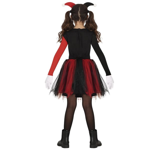 Fiestas Guirca Childrens/Kids Dangerous Harlequin Costume Set