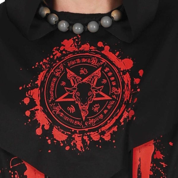 Fiestas Guirca Herr Ritualmaster Satanistdräkt Set
