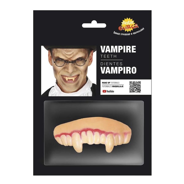 Fiestas Guirca Unisex Adult Vampire Fangs Costume Prop
