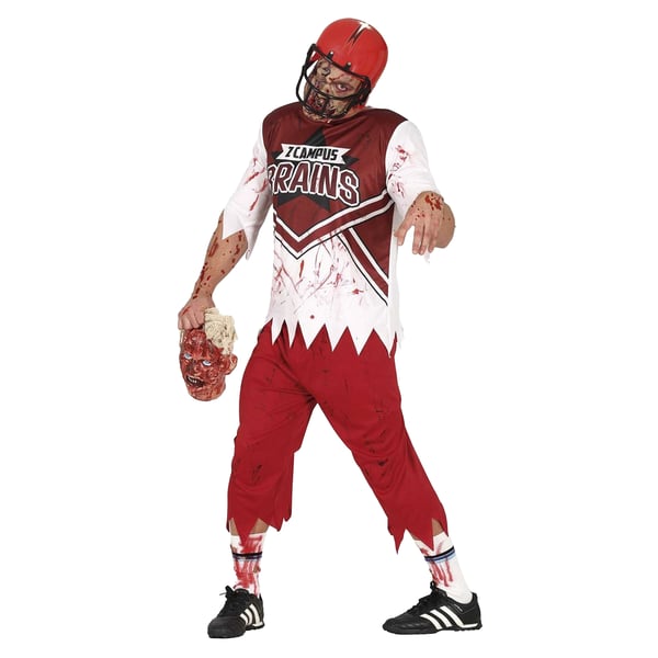 Fiestas Guirca Mens Zombie Rugby Costume Set