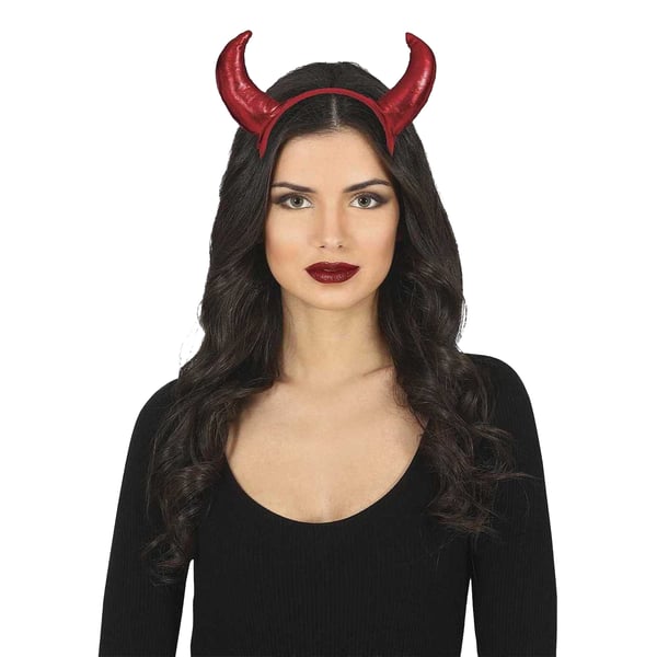 Fiestas Guirca Womens/Ladies Devil Horns Headband