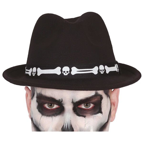 Fiestas Guirca Unisex Adult Bones Costume Hat
