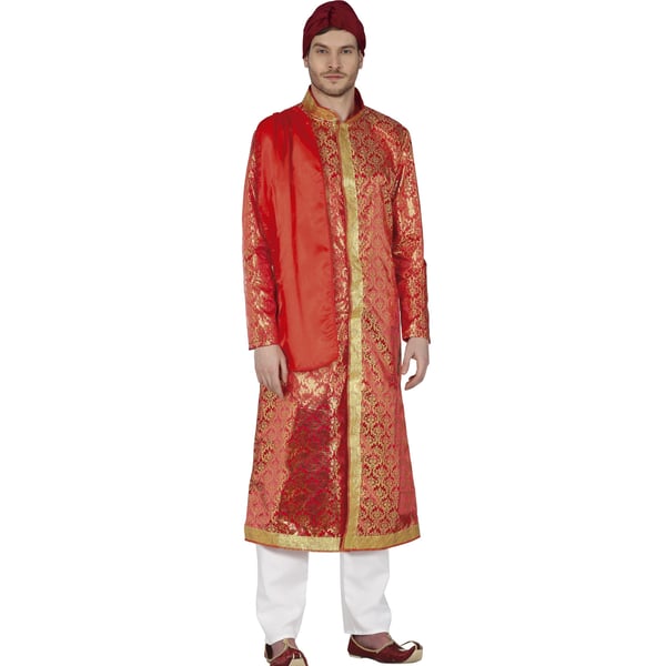 Fiestas Guirca Mens India Costume Set