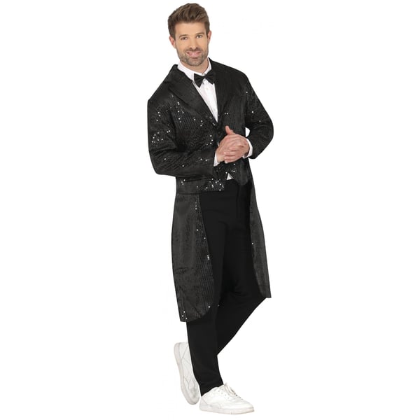 Fiestas Guirca Mens Sequins Costume Jacket