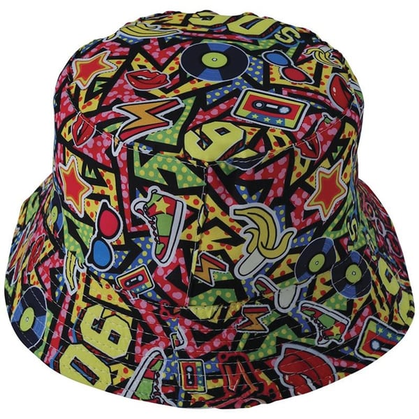 Fiestas Guirca Unisex Adult 90s Bucket Hat