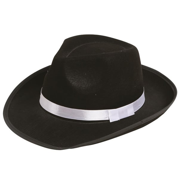 Fiestas Guirca Gangster Felt Ribbon Hat