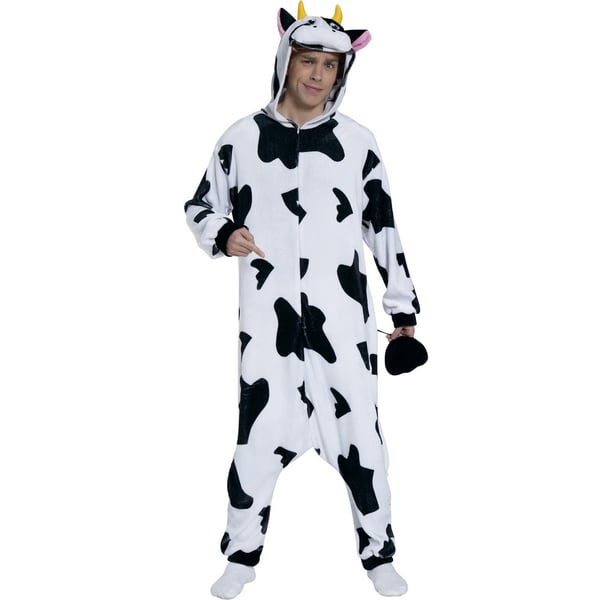 Fiestas Guirca Mens Cow Costume
