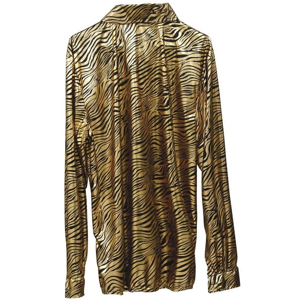 Fiestas Guirca Mens Tiger Print Shirt Set