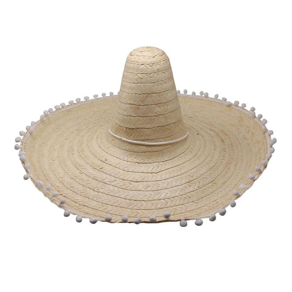 Fiestas Guirca Unisex Adult Mexican Straw Costume Hat