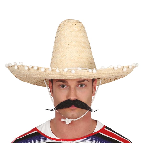Fiestas Guirca Unisex Adult Mexican Straw Costume Hat