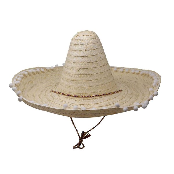 Fiestas Guirca Unisex Adult Mexican Straw Costume Hat