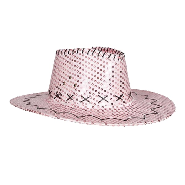 Fiestas Guirca Unisex Adult Sequins Cowboy Hat