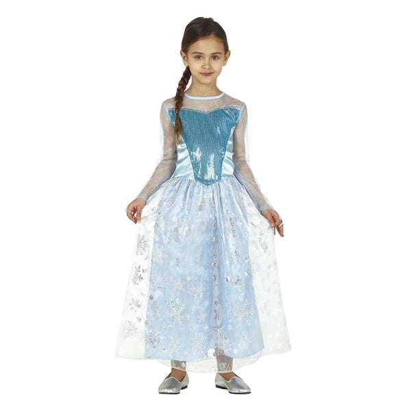 Fiestas Guirca Girls Snow Princess Costume Dress