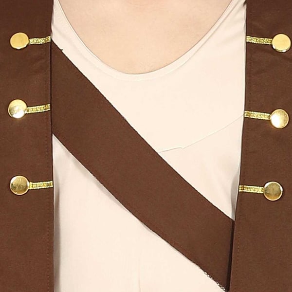 Fiestas Guirca Teen Boys Pirate Captain Costume Set