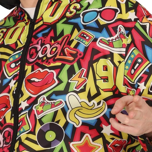 Fiestas Guirca Mens 90s Tracksuit