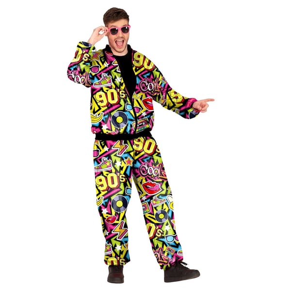 Fiestas Guirca Mens 90s Tracksuit