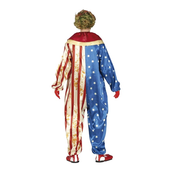 Fiestas Guirca Mens Patriot Clown Costume Set