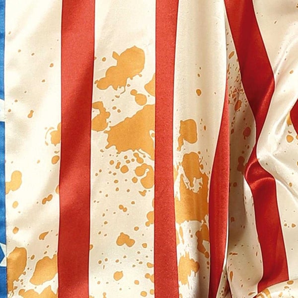 Fiestas Guirca Mens Patriot Clown Costume Set