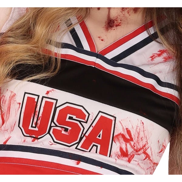 Fiestas Guirca Teinityttöjen Zombie Cheerleader -asu