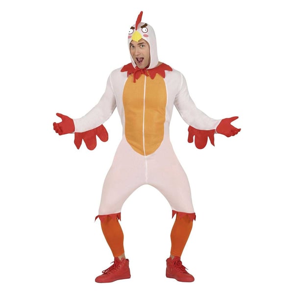 Fiestas Guirca Unisex Adult Chicken Costume Set