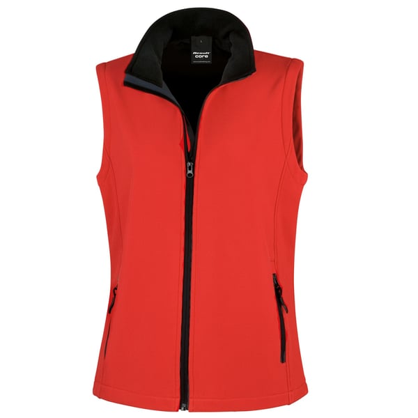 Result Bodywarmer i Softshell för Dam