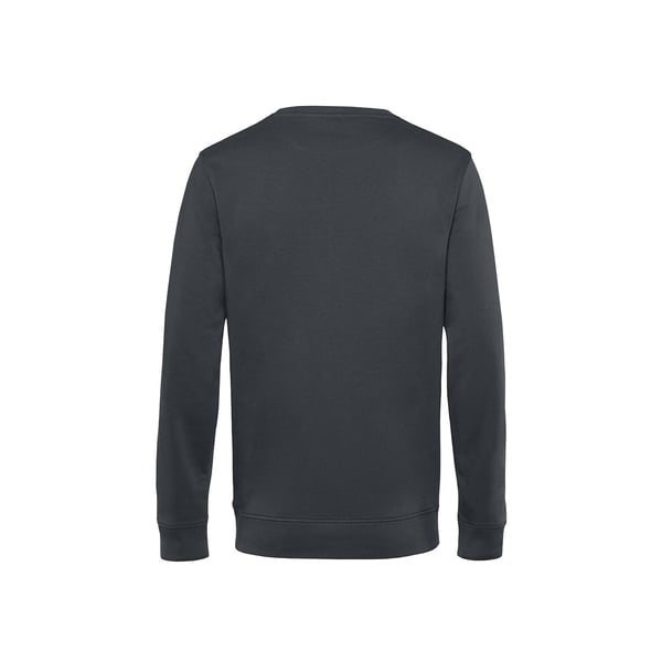 B&C Økologisk sweat med halsudskæring til mænd