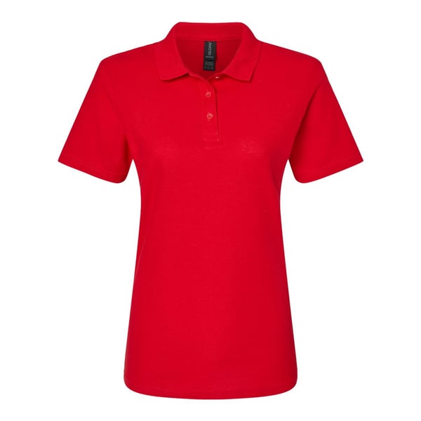 Gildan Womens/Ladies Pique Soft Touch Polo Shirt