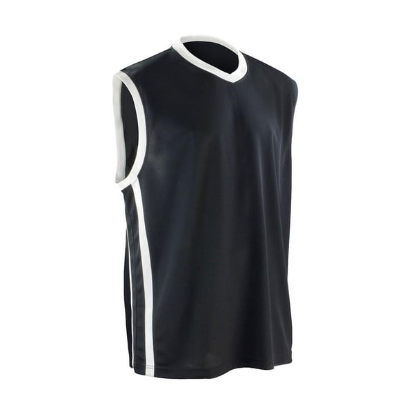 Spiro Mens Quick Dry Sleeveless Basketball Shirt