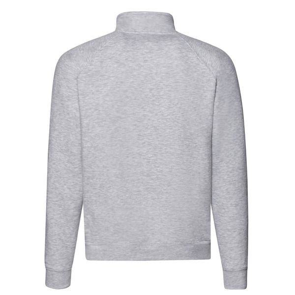 Fruit of the Loom Mens Premium Zip Neck Sweatshirt