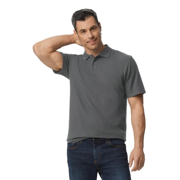 Gildan Mens Softstyle Pique Polo Shirt