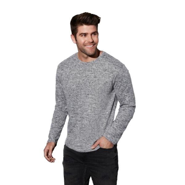 Stedman Mens Knitted Long-Sleeved Sweatshirt