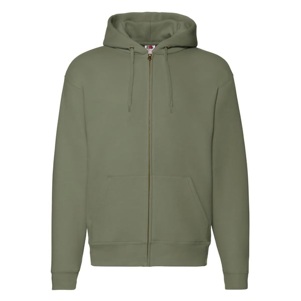 Fruit of the Loom Mens Premium Full Zip Hoodie