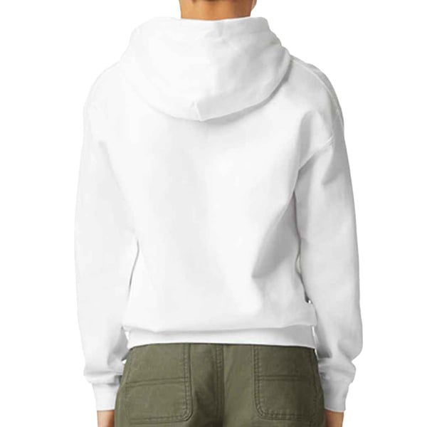 Gildan Childrens/Kids Softstyle Plain Midweight Fleece Hoodie