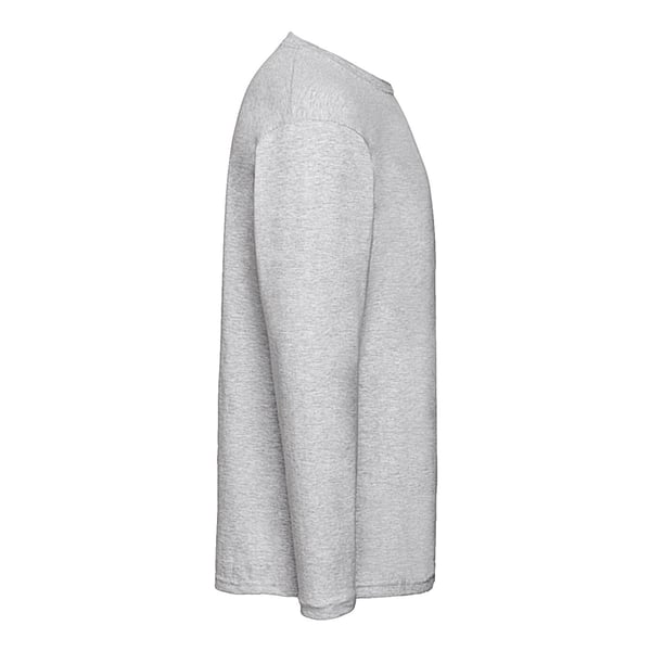 Fruit of the Loom Mens Valueweight Heather Long-Sleeved T-Shirt