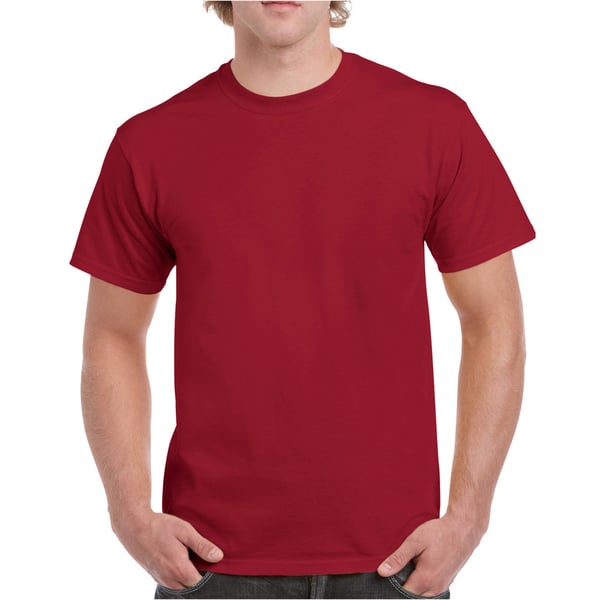 Gildan Unisex Vuxen T-shirt i Tung Bomull
