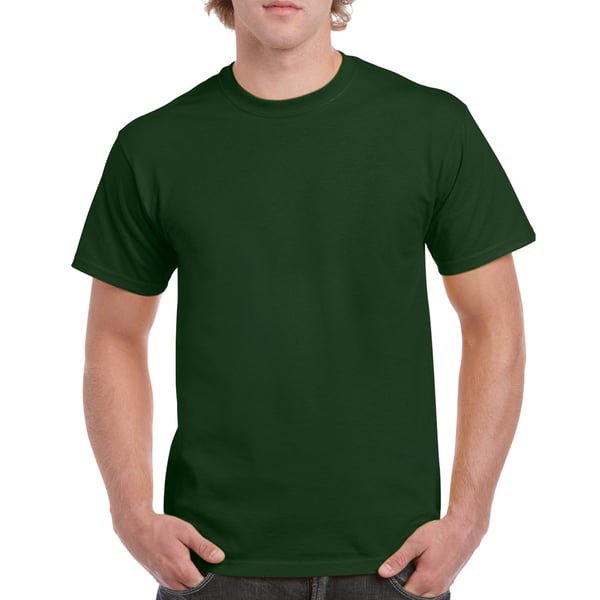 Gildan Unisex Vuxen T-shirt i Tung Bomull