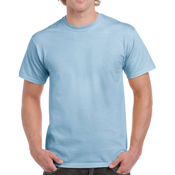 Gildan Unisex Vuxen T-shirt i Tung Bomull