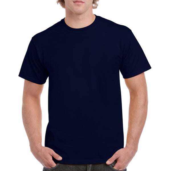 Gildan Unisex Vuxen T-shirt i Tung Bomull