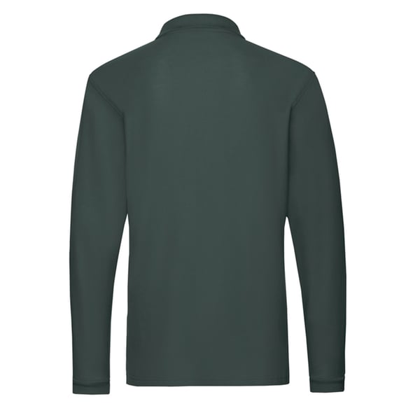 Fruit of the Loom Mens Premium Long-Sleeved Polo Shirt