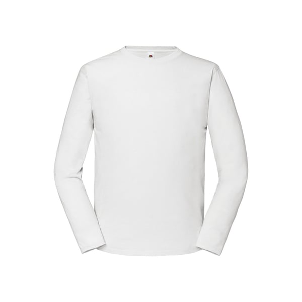 Fruit of the Loom miesten ikoninen 195 Premium Ringspun -pitkähihainen T-paita