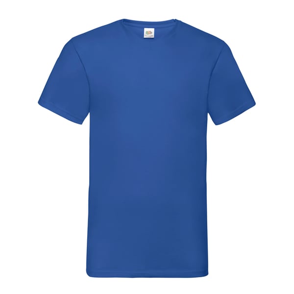 Fruit Of The Loom Herr Valueweight V-ringad T-shirt