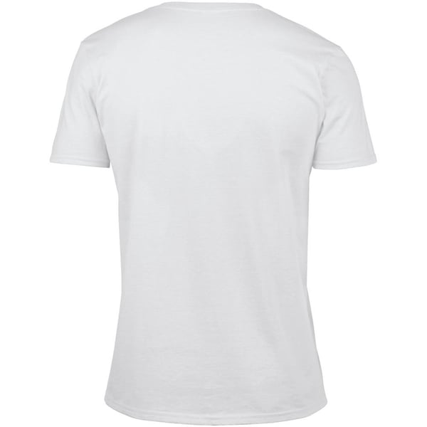 Gildan Miesten Soft Style V-kaula-aukko lyhythihainen T-paita