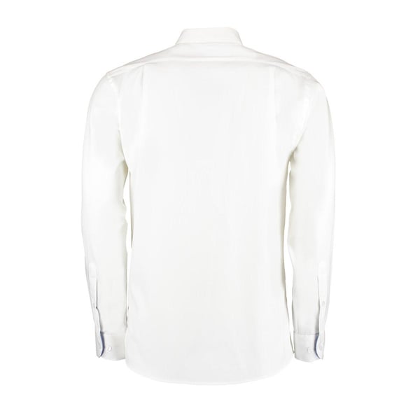 Kustom Kit Mens Contrast Premium Oxford Shirt