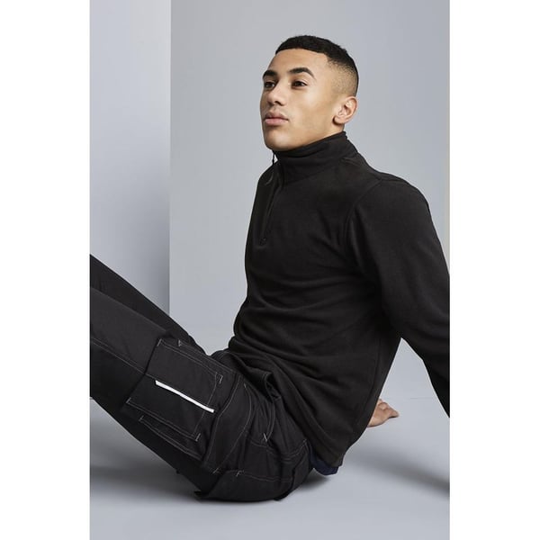 Regatta Mens Micro Zip Neck Fleece Top (170 GSM)