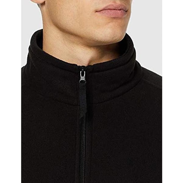 Regatta Herr Enfärgad Microfleece Jacka med Hel Dragkedja (Layer Lite)